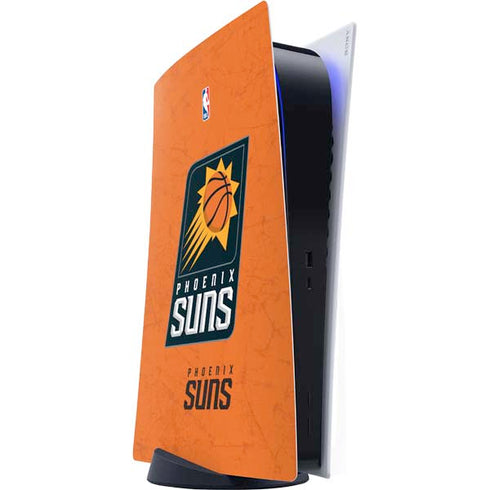 NBA Phoenix Suns Distressed PS5 Digital Edition Console Skin